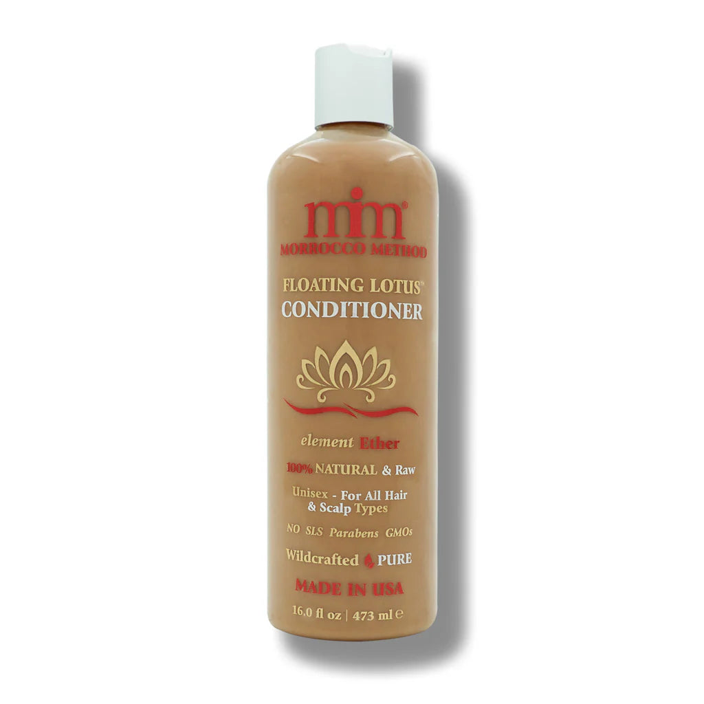 Floating Lotus Hair Conditioner for Dry & Damaged Hair - Hydrating & Repairing Treatment for Smooth & Shiny Hair - Perfect for Daily Use & Salon-Quality Results at Home