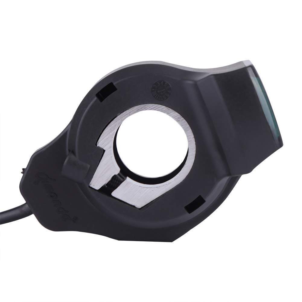 Electric Scooter Thumb Throttle with LED Voltage Display - Handlebar Mounted Battery Voltmeter for E-Bike, Power Scooter & Mobility Scooter - Perfect for Commuting, Off-Road Adventures & Urban Travel