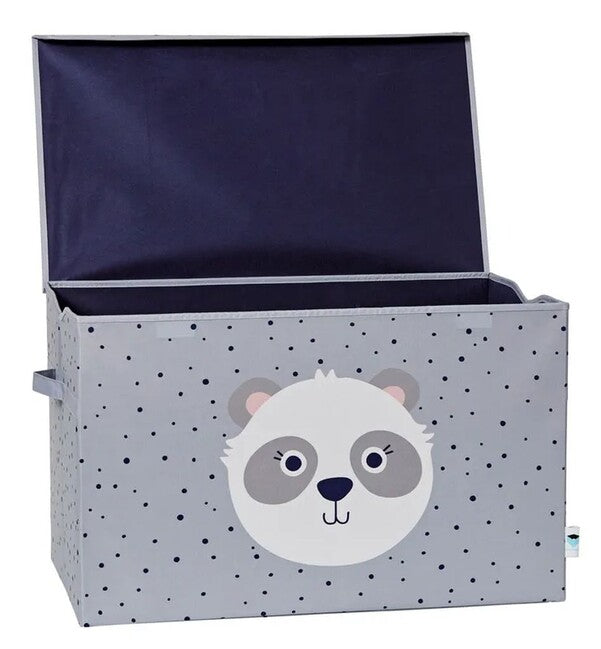 Panda Toy Storage Box for Kids - Organize Toys, Books & Clothes - Perfect for Bedroom, Playroom & Nursery Decor