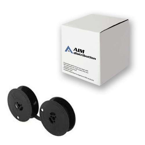 AIM Compatible Replacement Printer Ribbon for Adler Royal 100/400P - 6-Pack Black Ink Cartridges (013094) - Perfect for Office Printing, Shipping Labels, and Receipts