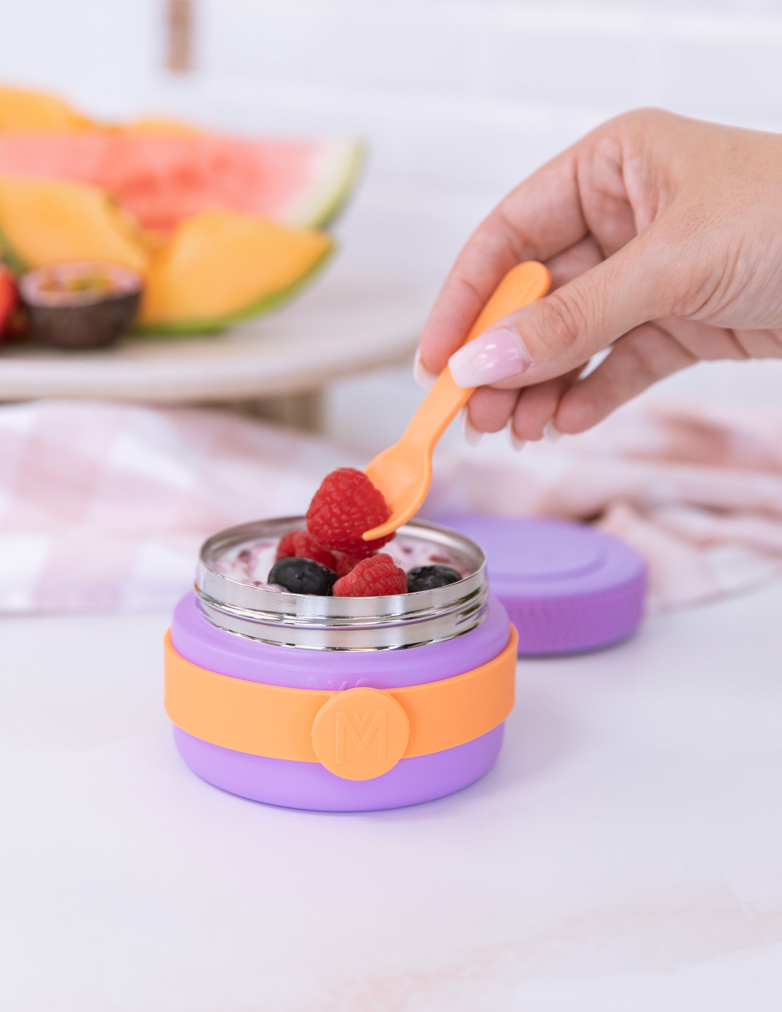 Eco-Friendly Silicone Lunch Cutlery Band Set - BPA-Free Utensil Holder for Kids & Adults - Perfect for School, Office, Picnics and Travel