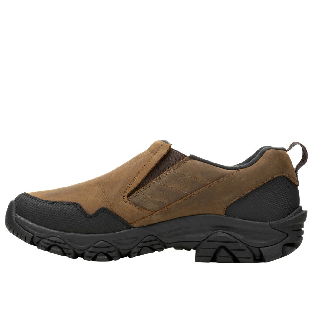 Merrell ColdPack 3 Thermo Moc Waterproof Winter Boots for Men - Medium & Wide Width - Warm Slip-On Shoes for Snow, Ice & Outdoor Activities