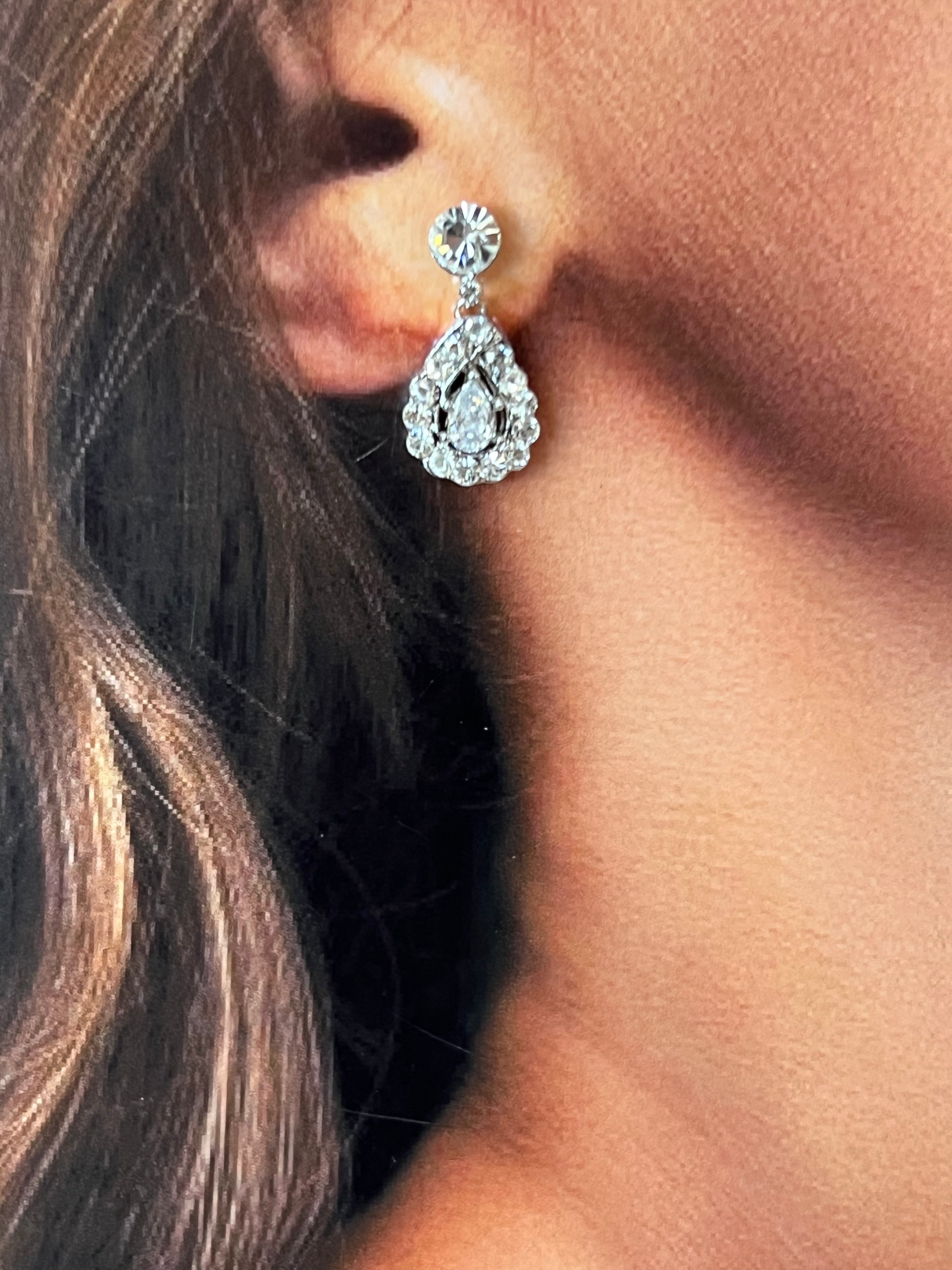 MIRI Swarovski Crystal Stud Earrings for Women - Hypoallergenic Luxury Jewelry Gift - Perfect for Weddings, Parties & Everyday Elegance (Final Sale)