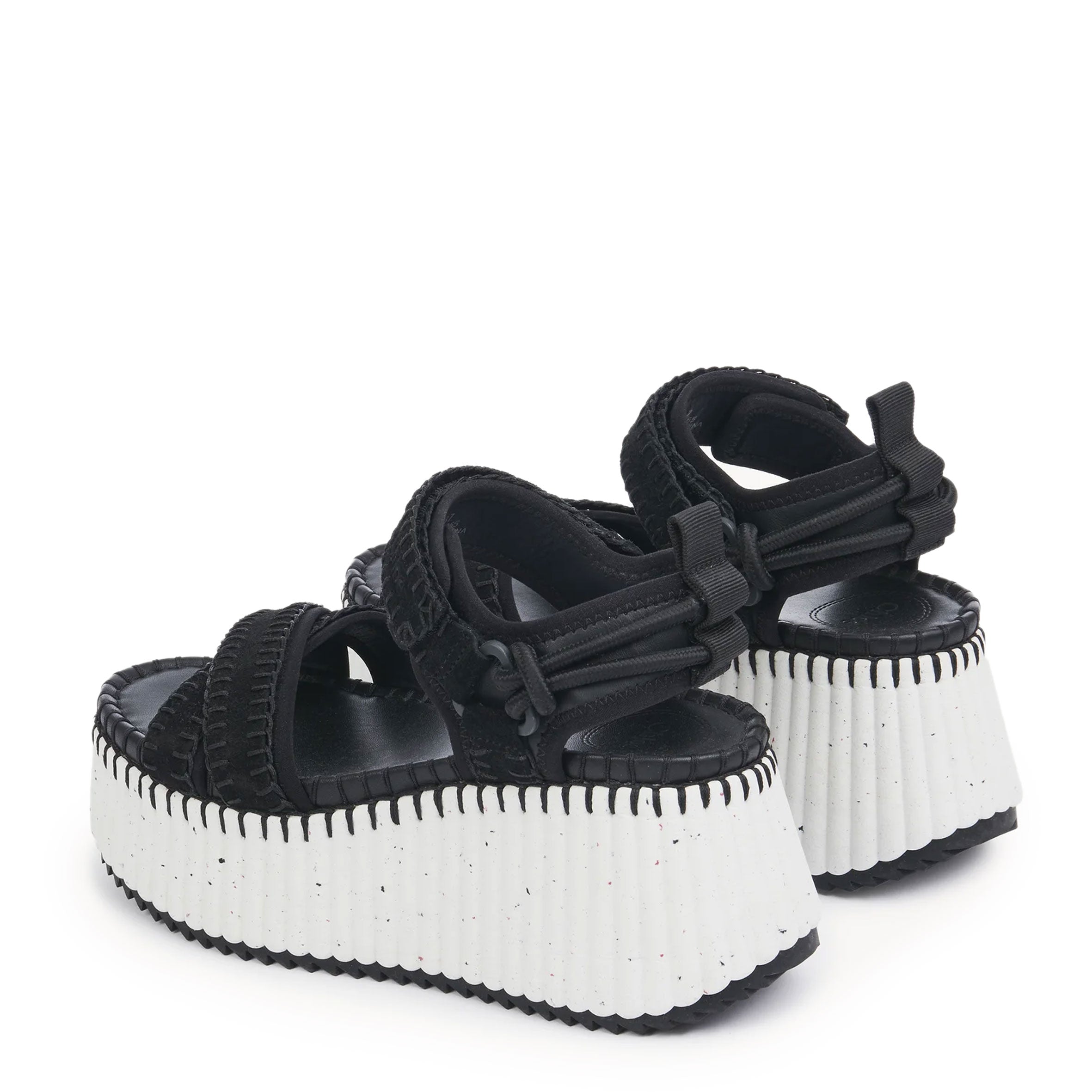 Nama X Flatform Sneakers for Women - Trendy Black Platform Shoes for Casual Wear & Everyday Comfort