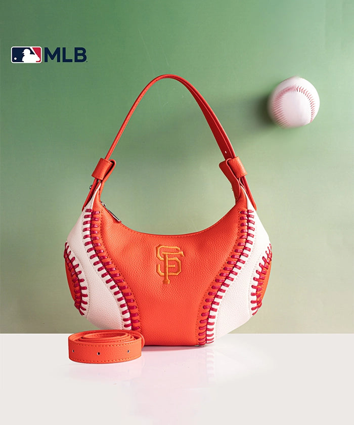 MLB San Francisco Giants Hobo Bag - Official Licensed Shoulder Bag for Women & Men - Perfect for Baseball Games, Travel & Everyday Use