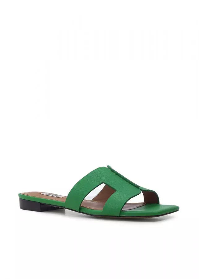Chieko Women's Comfortable Sandals - Lightweight & Breathable Verde Green Summer Walking Shoes for Beach, Travel & Casual Outfits