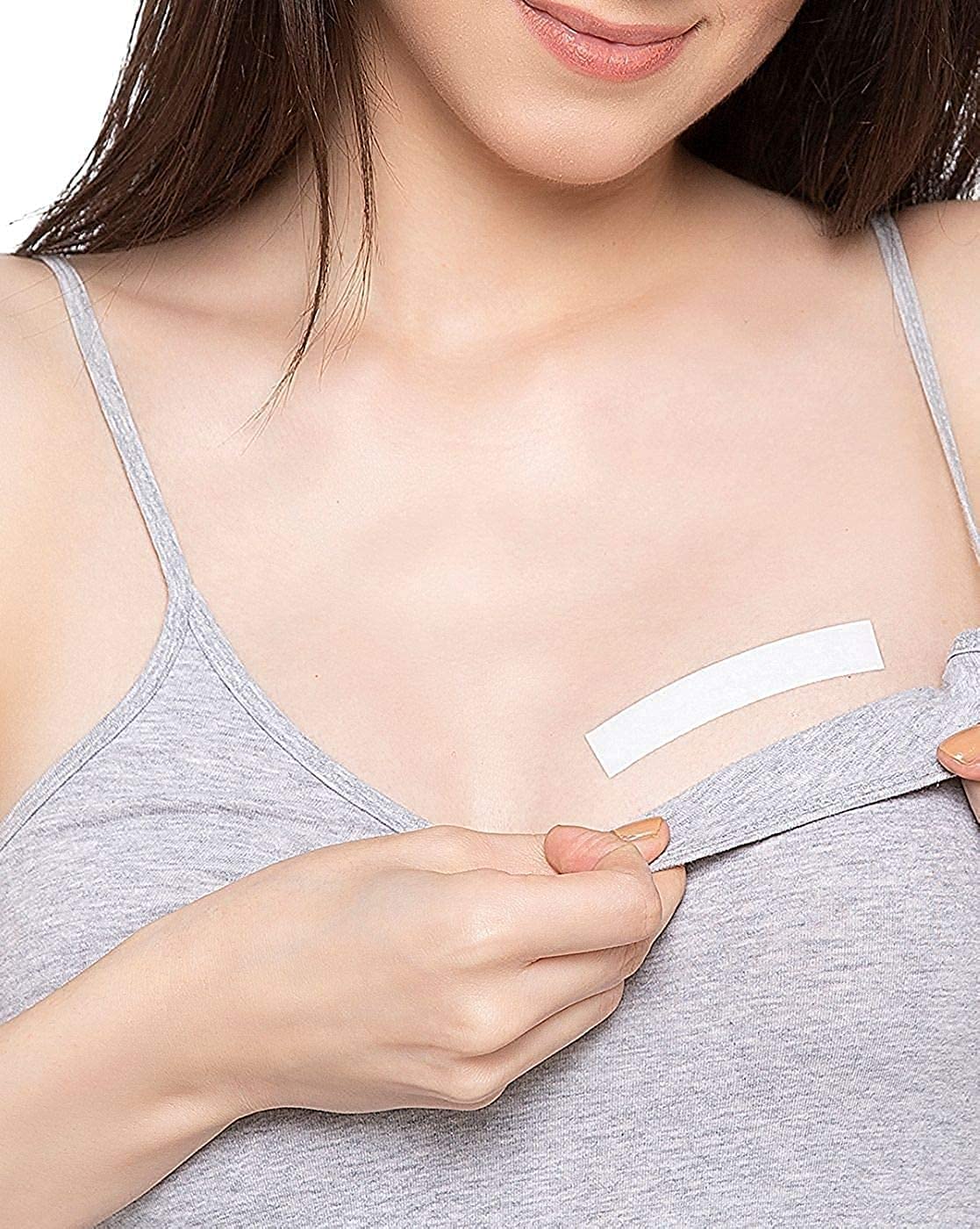 Perriha Fashion Double Sided Extra Wide Tape for Clothing & Body - 36 Strips Pack, Transparent Clear for All Skin Tones | Secure Outfits, Prevent Wardrobe Malfunctions, Perfect for Dresses, Tops & Swimwear