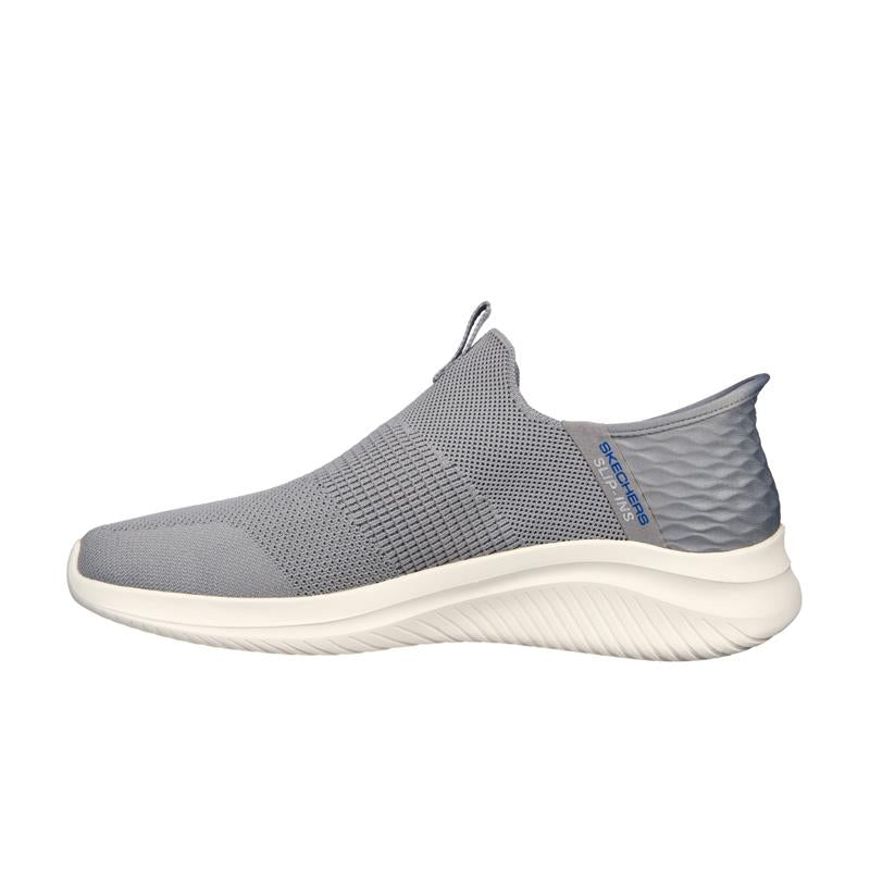 SLIP INS Ultra Flex 3.0 Shoes - Lightweight Comfortable Walking Sneakers for Men & Women - Perfect for Running, Gym Workouts & Everyday Wear (Gray)