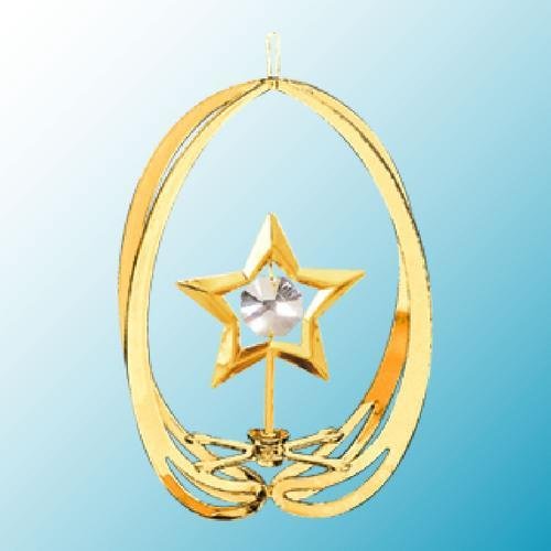 Swarovski Crystal Sun Catcher Ornament - Elegant Home & Garden Decor