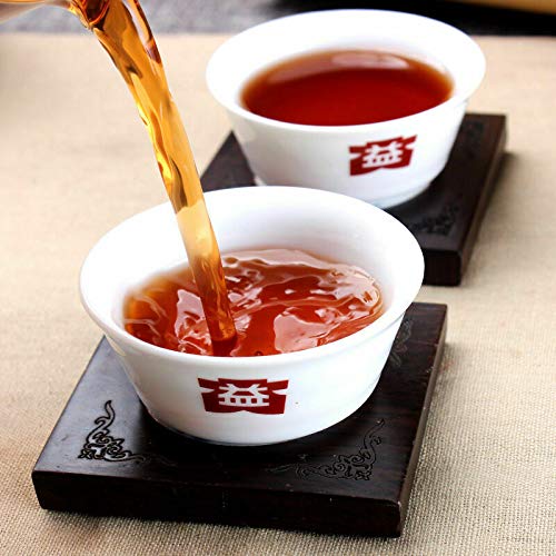 2007 Yunnan Menghai Tea Factory Da Yi Ripe Pu-erh Tea Cake 500g - Aged Shou Pu-erh Tea for Tea Collectors & Afternoon Tea Ceremonies