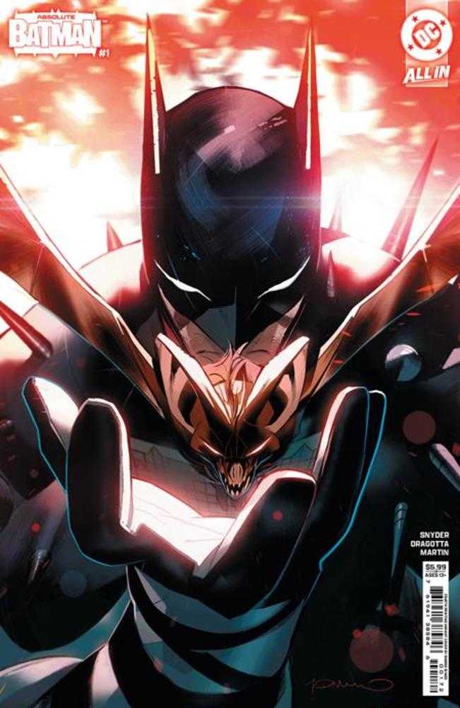 Absolute Batman #1 4th Print Cover B Simone Di Meo Variant - Premium Card Stock Comic Book for Collectors & DC Fans - Perfect for Display, Gifts & Comic Book Collections