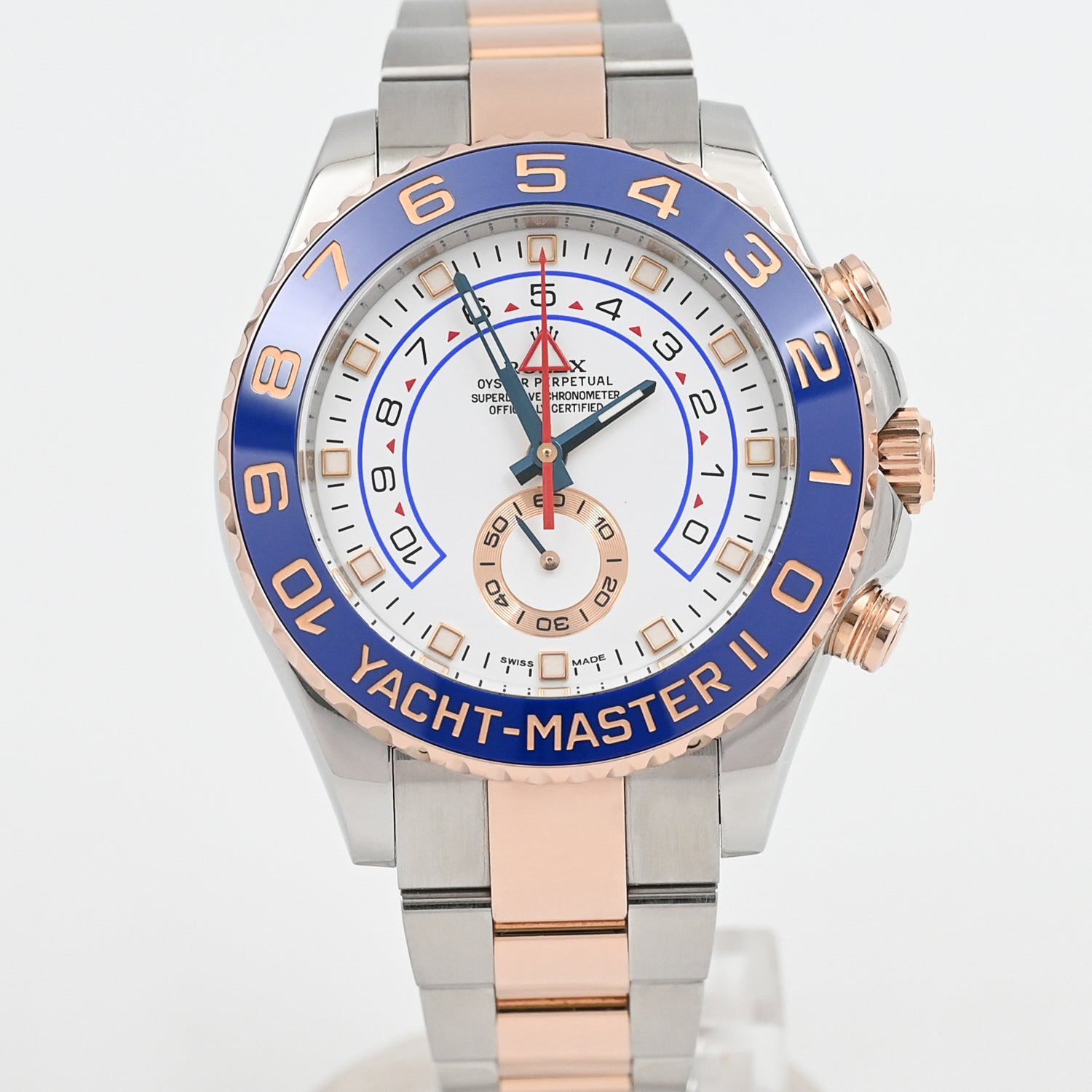 Rolex Yacht-Master II 44mm Stainless Steel Men's Watch 2015 Model - Luxury Timepiece for Sailing, Diving & Special Occasions