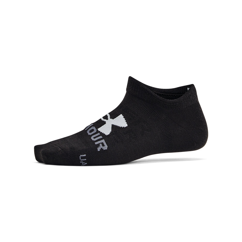 Under Armour Youth Essentials 6-Pack No-Show Socks for Boys & Girls - Breathable Athletic Socks for School, Sports & Everyday Wear