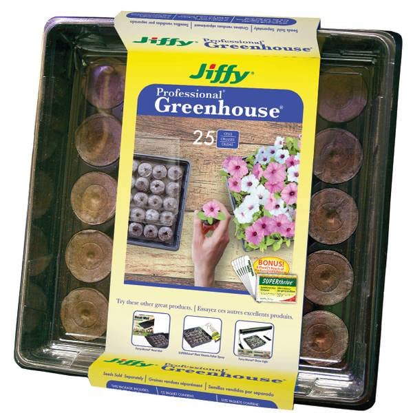 Seed Starter Greenhouse Kit - Indoor/Outdoor Mini Greenhouse for Plants, Herbs & Vegetables | Perfect for Home Gardening, Backyard Planting & DIY Seedlings