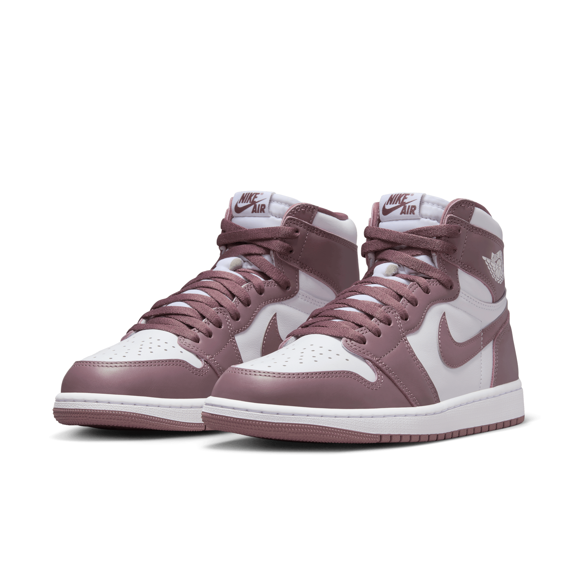 AIR JORDAN 1 RETRO HIGH OG MAUVE Sneakers - Men's Basketball Shoes for Casual Wear & Street Style - Perfect for Sports, Gym, and Everyday Fashion
