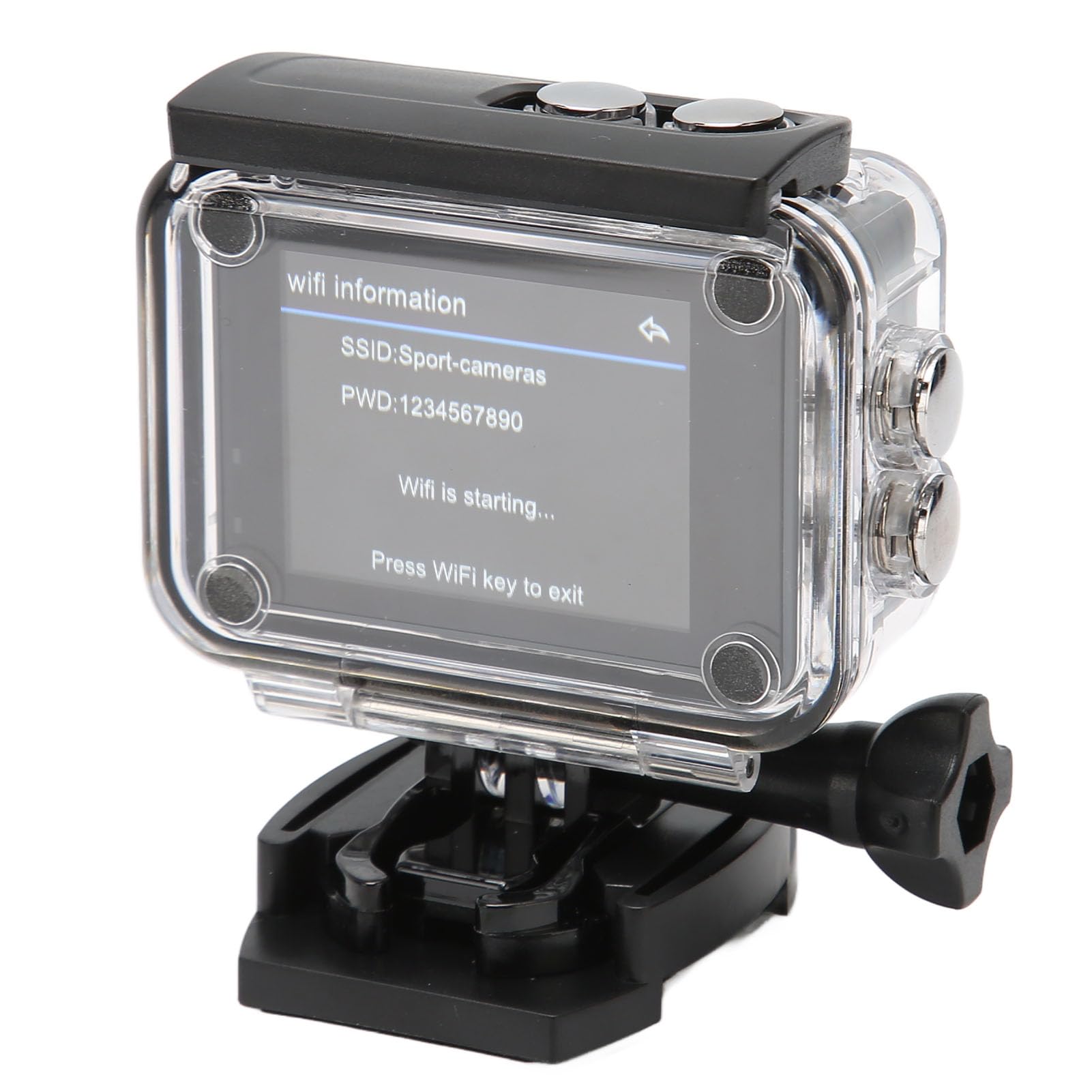 LJCM 5K Waterproof Action Camera - 4K Ultra HD Underwater Sports Camera with WiFi Remote Control, 2.0