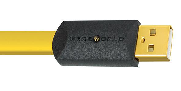 Wireworld Chroma 8 USB 2.0 A to B High-Speed Audio Cable for Studio Recording & Digital Audio Equipment - Perfect for Professional Music Production & Home Recording Setup