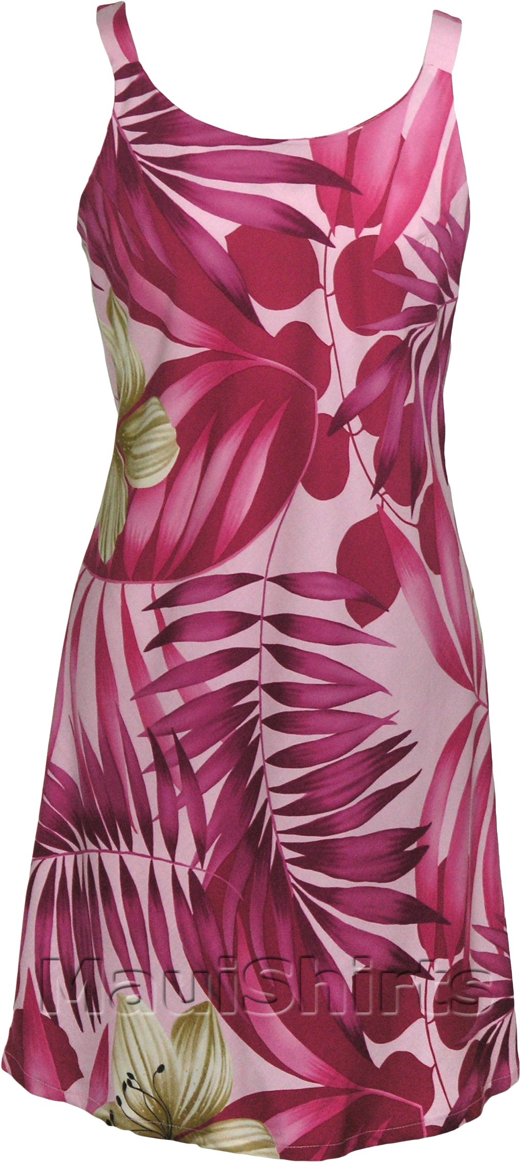 RJC Women's Bold Watercolor Print Bias Cut Slip Sundress - Flowy Summer Dress for Beach Vacation, Date Night & Casual Outings
