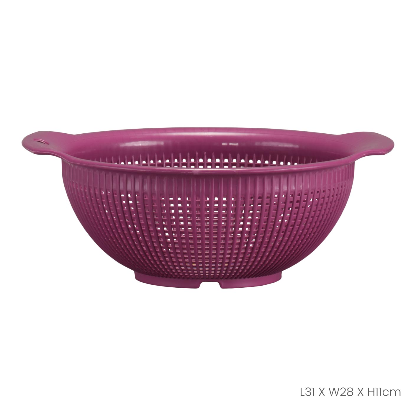 Stainless Steel Colander No.4 (1084) - Durable Kitchen Strainer for Pasta, Vegetables & Fruits - Perfect for Cooking, Baking & Meal Prep