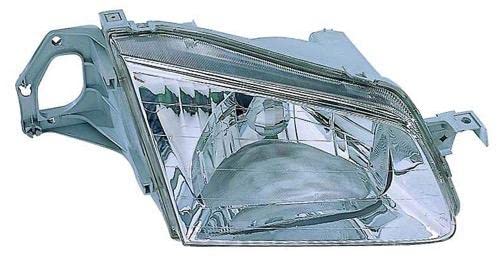 Go-Parts CAPA Certified 1999-2000 Mazda Protege Right Passenger Side Headlight Assembly - OEM Replacement Part MA2503114C for Sedan Models - Perfect for Night Driving & Vehicle Restoration Projects