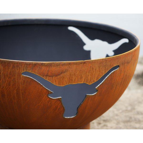 Longhorn Fire Pit - Heavy Duty Steel Outdoor Fire Pit for Backyard, Camping & Patio - Rust-Resistant & Durable Design for Year-Round Use