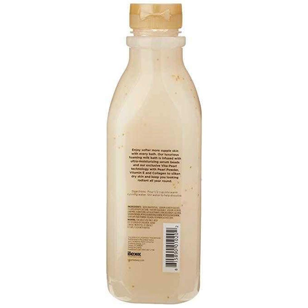 Calgon Ageless Bath Series Nourishing Milk Bath - 26 oz Moisturizing Body Wash for Dry Skin | Relaxing Bath & Shower Gel with Vitamin E for Women & Men | Perfect for Spa Nights & Self-Care Routines