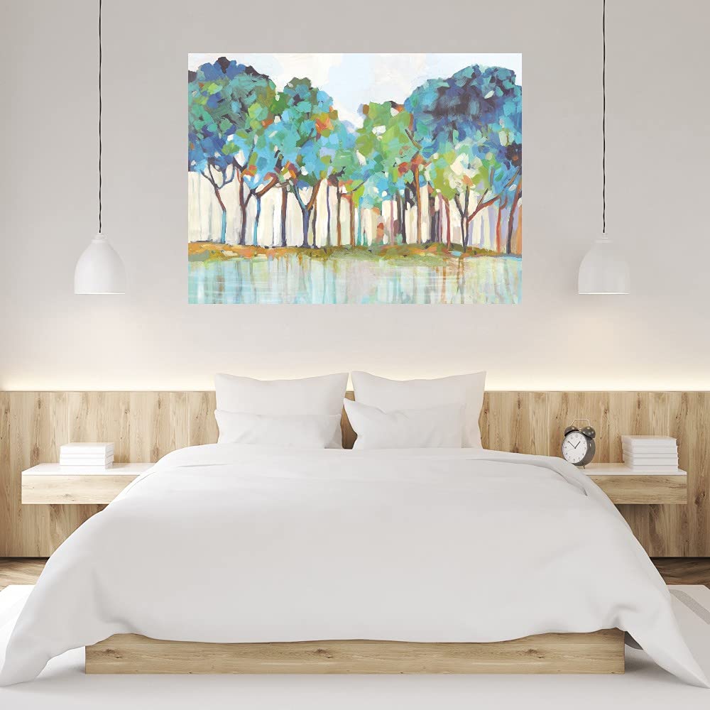 Dreamy Fine Art Canvas Wall Decor by Allison Pearce - Ready to Hang 46x35 Inch - Perfect for Living Room, Bedroom, Bathroom, Kitchen, Office, Bar & Dining Room - Elegant Home & Commercial Space Decoration