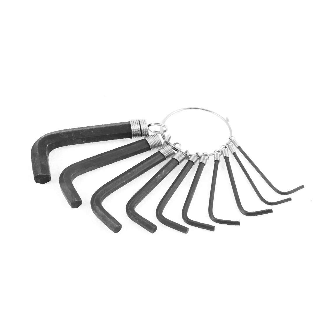 10-in-1 L-Shaped Hex Key Wrench Set - Premium Hexagonal Allen Wrench Spanners for Home Repair, Furniture Assembly & DIY Projects | Durable & Reliable Tool Kit (Model: Lon0167)