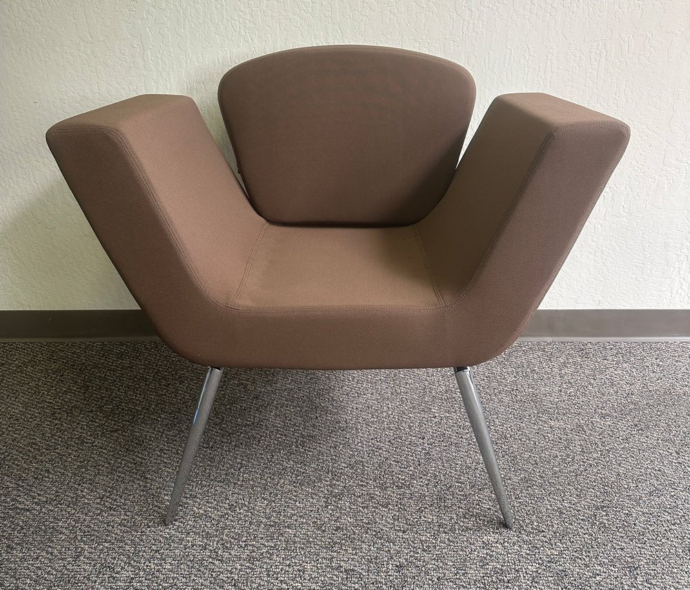 Dimon Lounge Chair by Rossin - Modern Accent Chair for Living Room, Bedroom & Office - Comfortable Mid-Century Design - Clearance Sale