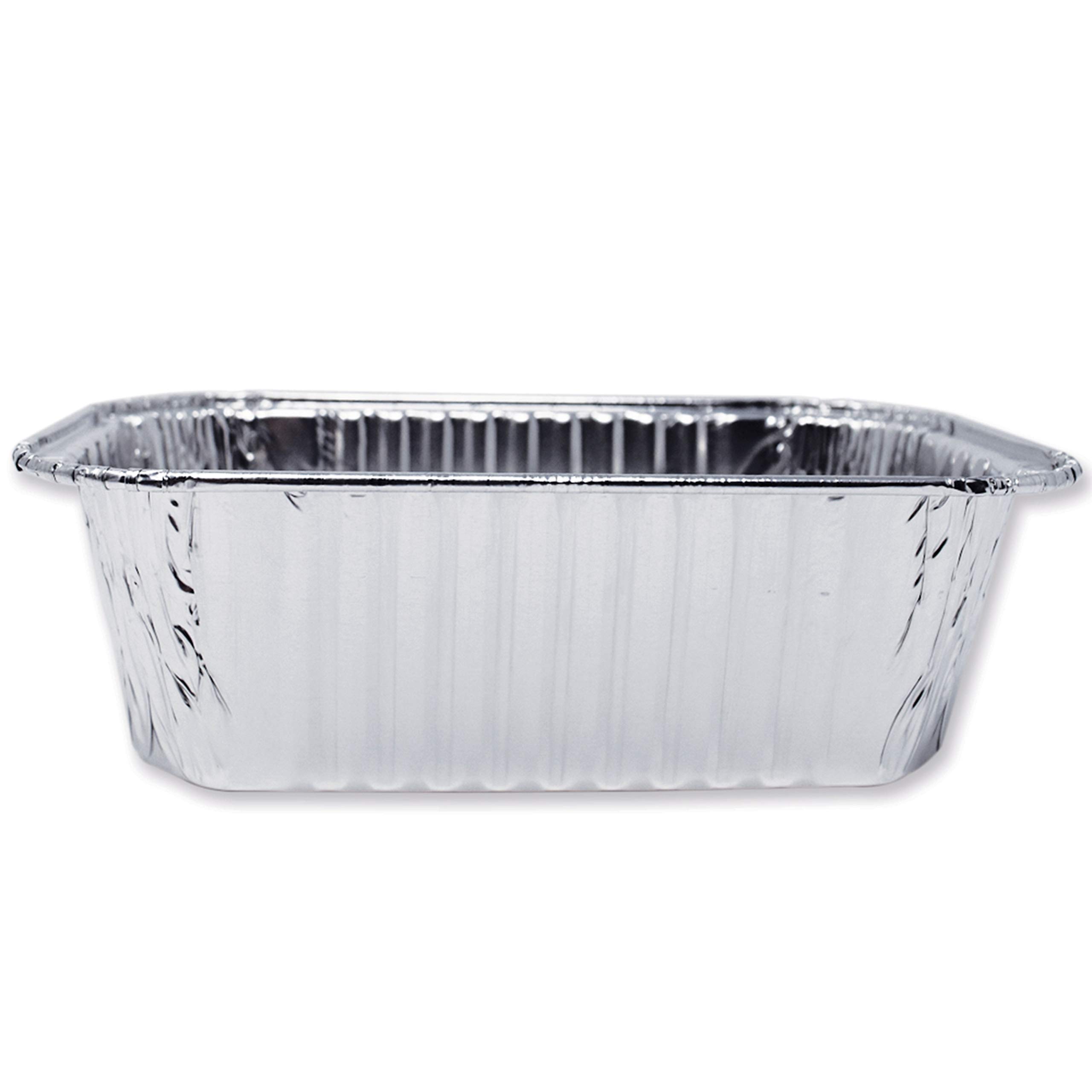 100 Pack Premium 1-LB Bread Loaf Baking Pans | 6