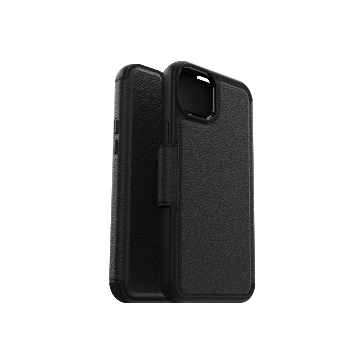 OtterBox Strada Series MagSafe Compatible Case for iPhone 15 Plus - Premium Leather Wallet & Protective Cover for Everyday Use & Business Travel