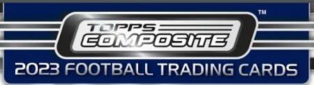 2023 NFL Composite Football Trading Cards - 60 Packs (10 Cards Each) - Premium Collectible Sports Cards for Trading, Gifts & Fantasy Football Leagues