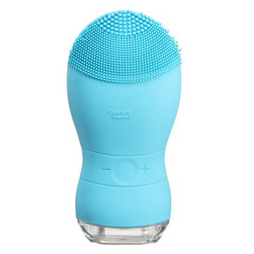 Waterproof Silicone Electric Facial Cleansing Brush - Gentle Skin & Eye Massager for Deep Cleansing | Perfect for Daily Skincare & Travel Use