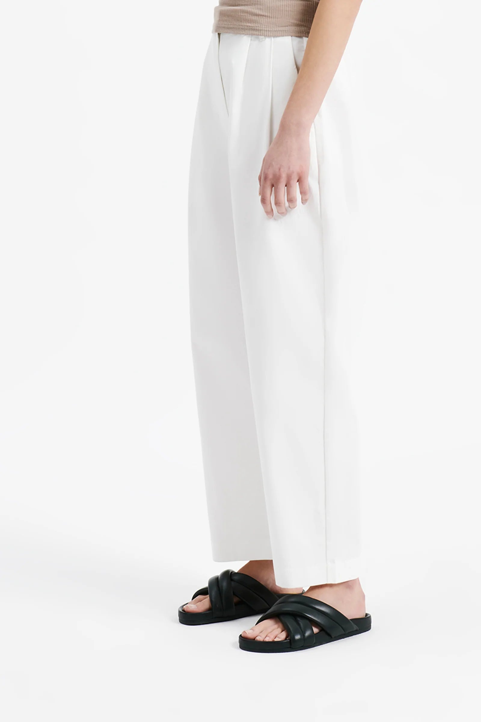 Women's White Dune Pants - Lightweight Travel & Hiking Pants for Outdoor Adventures
