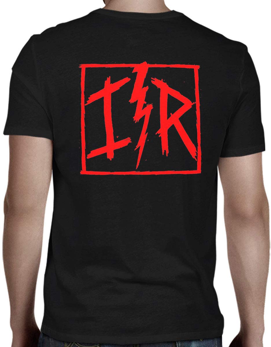 Iron Reagan Men's Red Logo Graphic T-Shirt | Punk Rock Band Tee for Concerts & Casual Wear