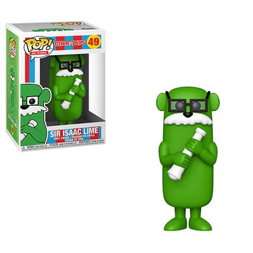 Funko Pop! Vinyl Figure - Sir Isaac Lime Otter Pops Collectible #49 | Nostalgic 90s Snack Toy for Display & Gift Giving