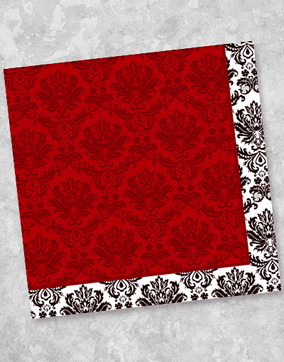 Elegant Damask Luncheon Napkins - Premium Cotton Dinner Napkins for Formal Dining, Wedding, and Holiday Parties - Set of 12