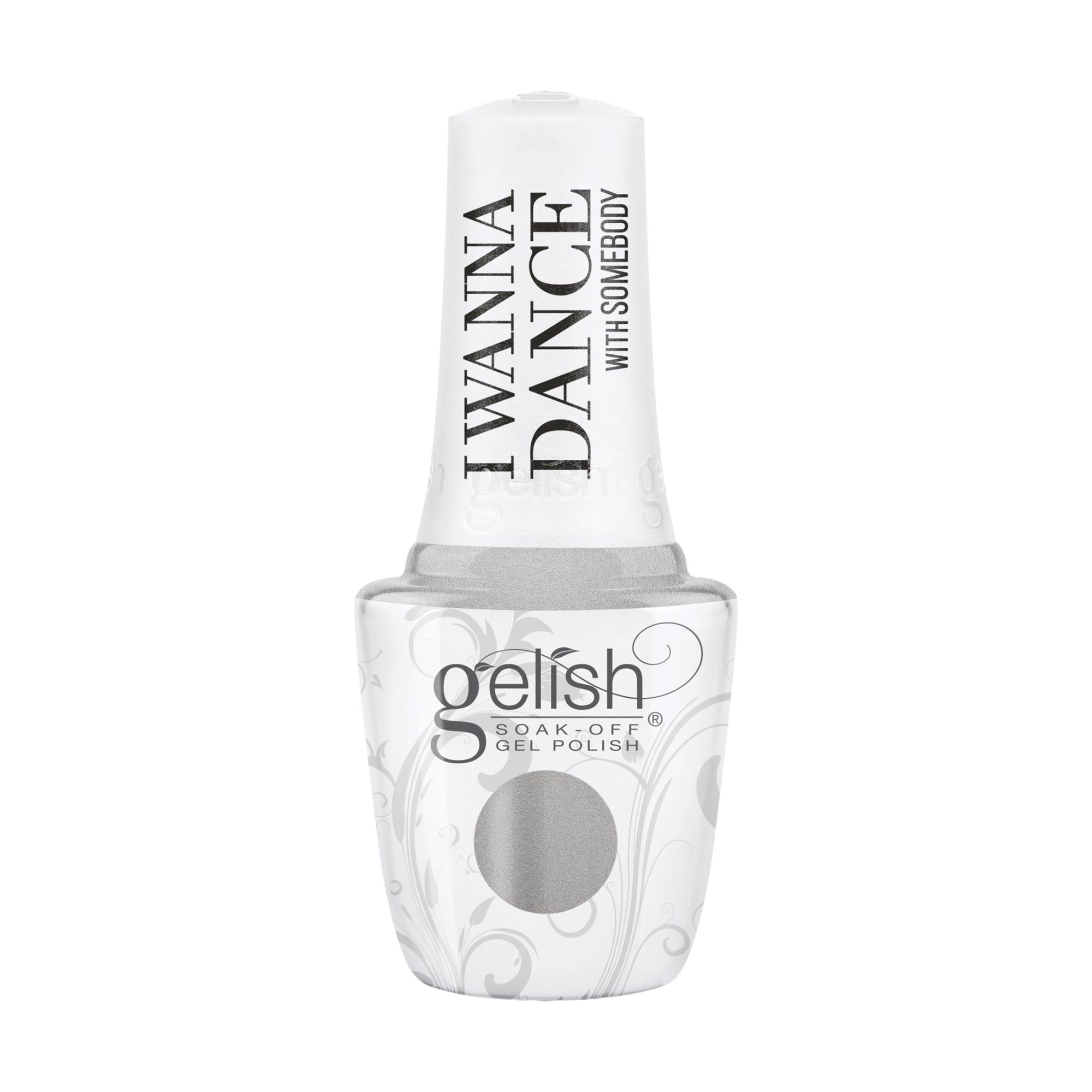Gelish Gel Polish - Certified Platinum, 0.5 fl oz (15ml) - Professional Salon-Quality Nail Polish for Long-Lasting Manicures at Home or Salon