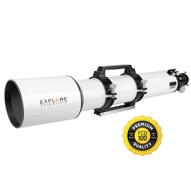Explore Scientific ED127 FCD100 Series Air Spaced Triplet Refractor Telescope with 2.5