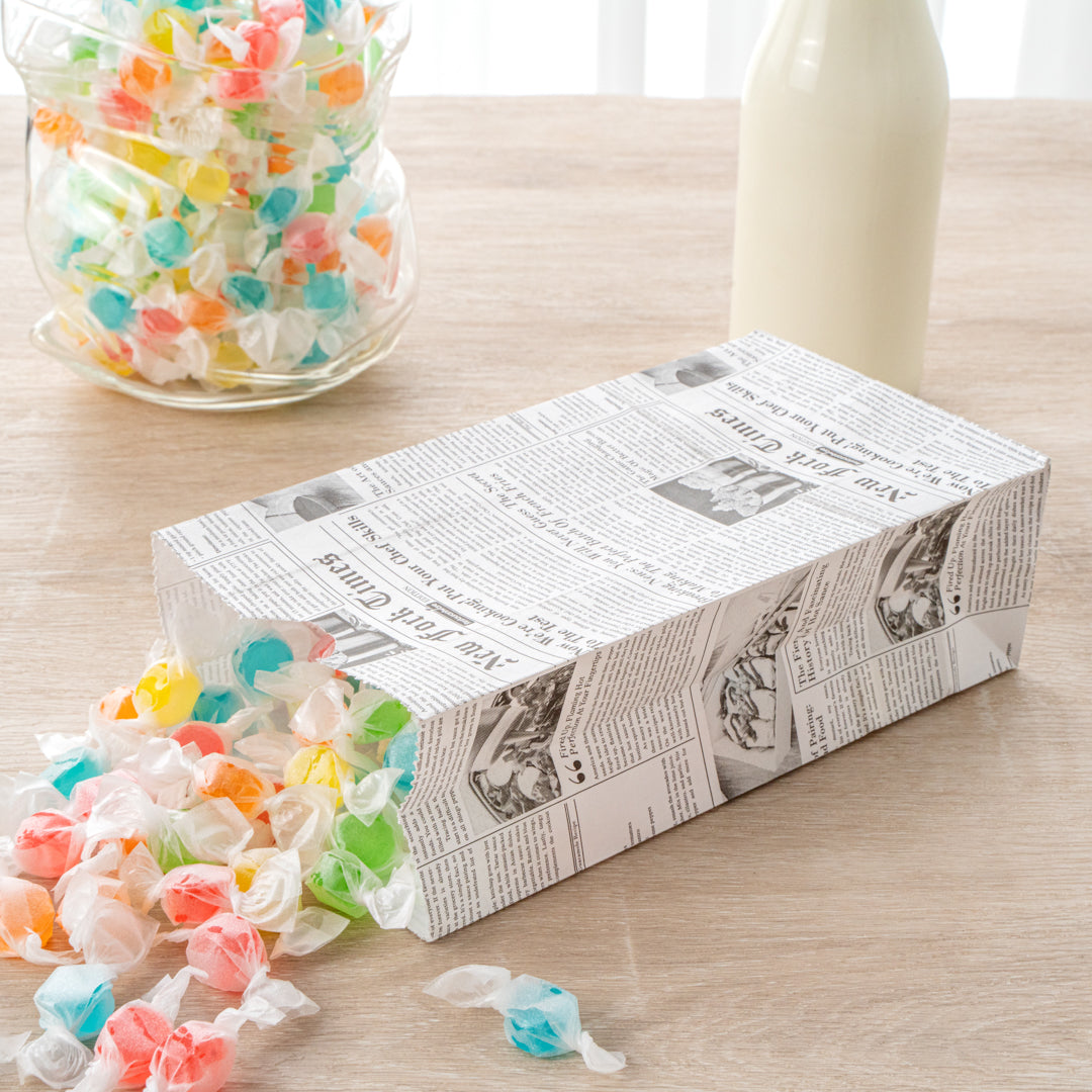 Eco-Friendly Kraft Paper Bags 2lb Capacity - 4.25