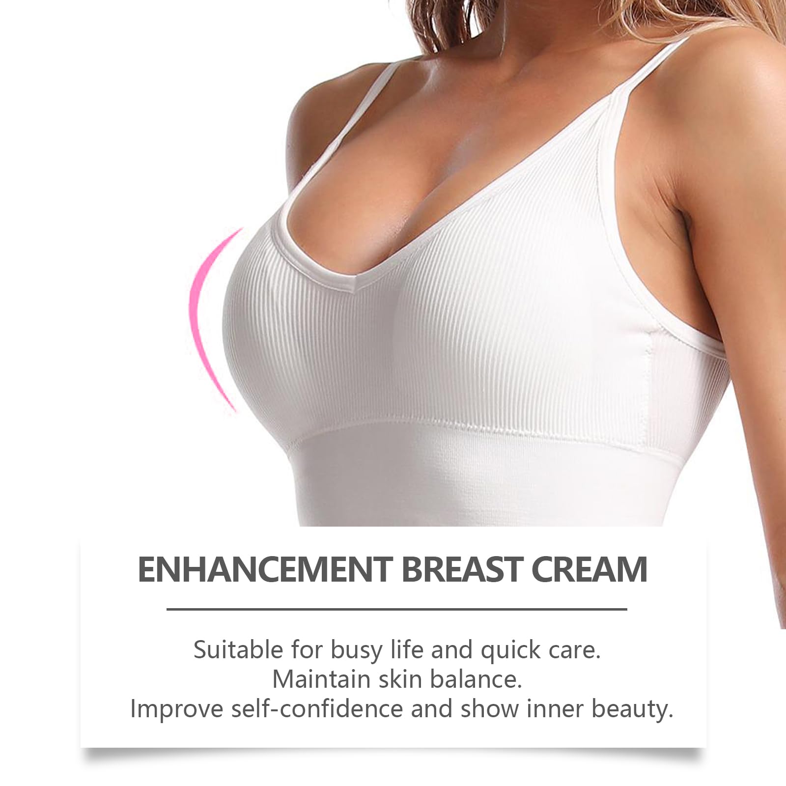 Natural Breast Enlargement Cream for Women - Firming & Lifting Enhancement Cream with Herbal Extracts (30g) | Safe & Effective Breast Growth Solution for Confidence & Intimacy