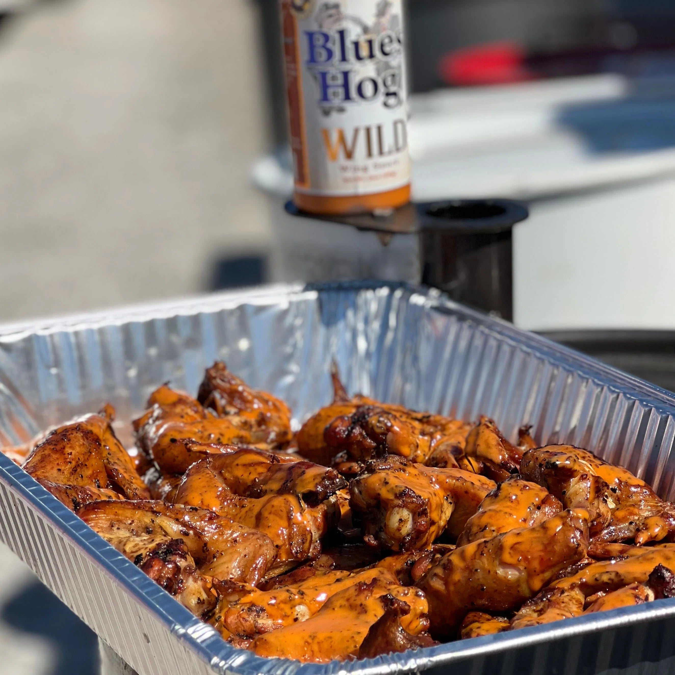 Blue's Hog Wild BBQ Sauce - Premium Smoky & Spicy Flavor for Grilling, Smoking, and Roasting - Perfect for Ribs, Chicken, and Pulled Pork