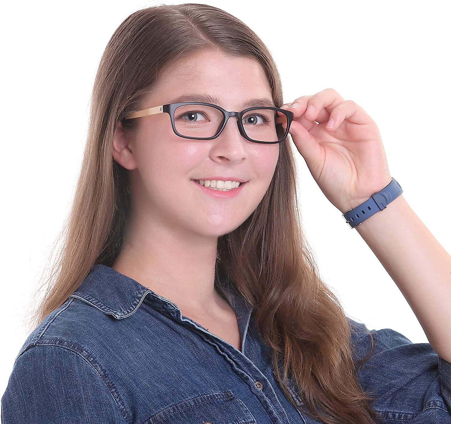 LifeArt Blue Light Blocking Glasses - Anti Eyestrain Computer & Gaming Glasses for Men & Women - UV Protection Anti Glare Reading & TV Glasses - Perfect for Office Work, Online Classes & Screen Time