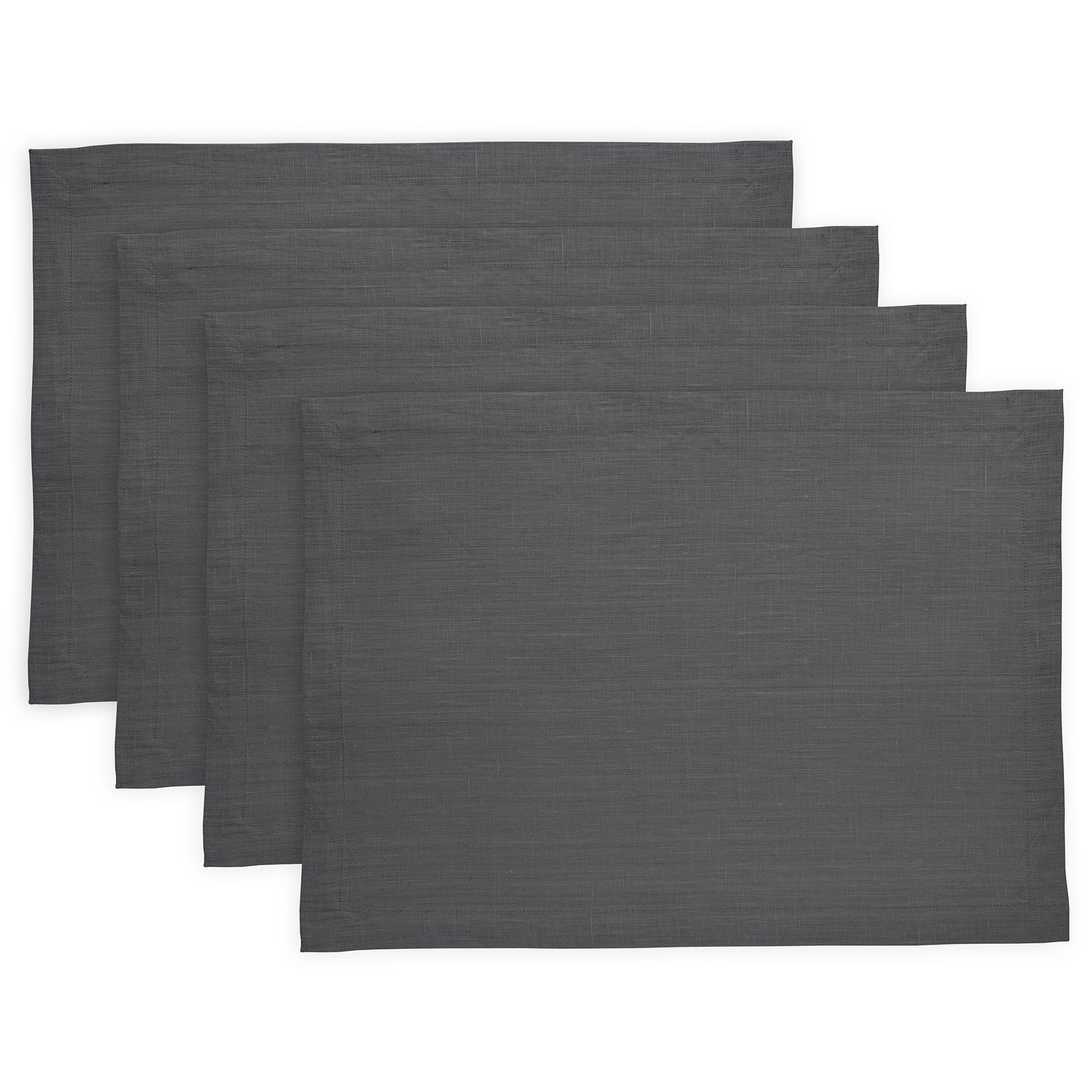 Premium Diana Medium Weight Placemats Set of 4 - Elegant Table Setting for Dining Room, Kitchen & Holiday Decor - Washable & Durable Place Mats for Everyday Use