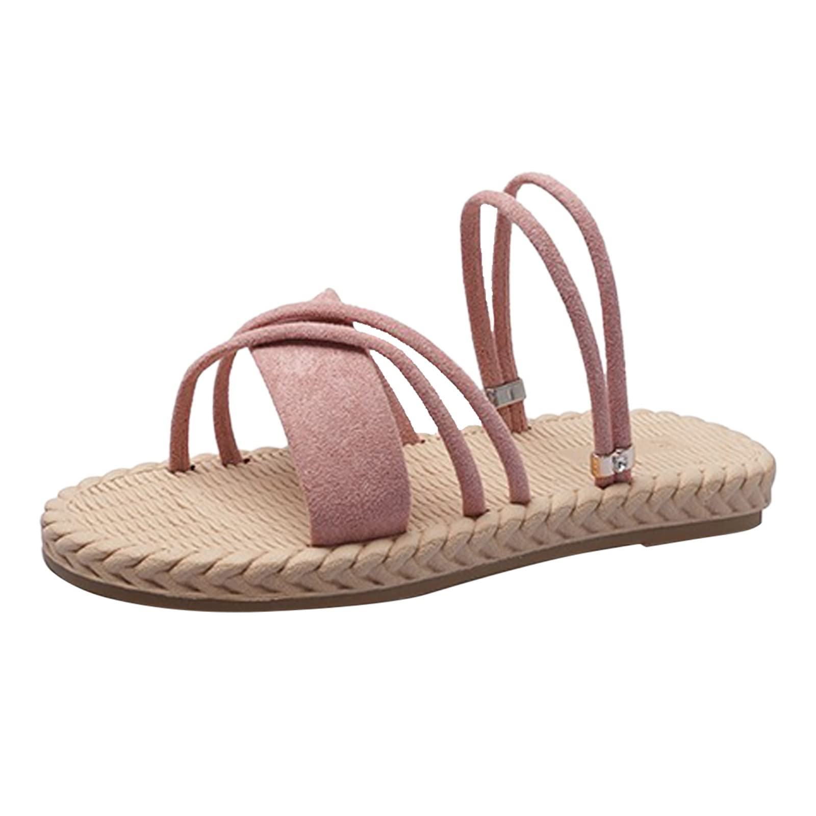 Women's Summer Fashion Flip Flops - Comfortable Open Toe Beach Sandals for Women | Casual Flat Slippers for Outdoor, Vacation & Poolside Wear