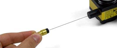 1500mm Analog Draw Wire Encoder - Linear Displacement Sensor for Length Measurement | 24Vdc Supply with 4-20mA Output | Ideal for Industrial Automation, CNC Machines & Robotics Positioning