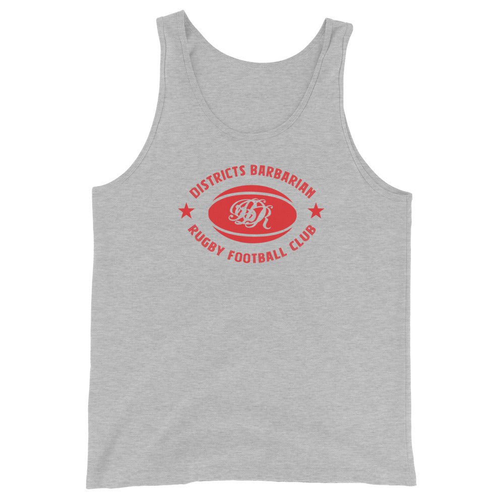 Districts Barbarian RFC Classic Tank Top for Men - Breathable & Comfortable Workout Shirt - Perfect for Gym, Running & Casual Wear