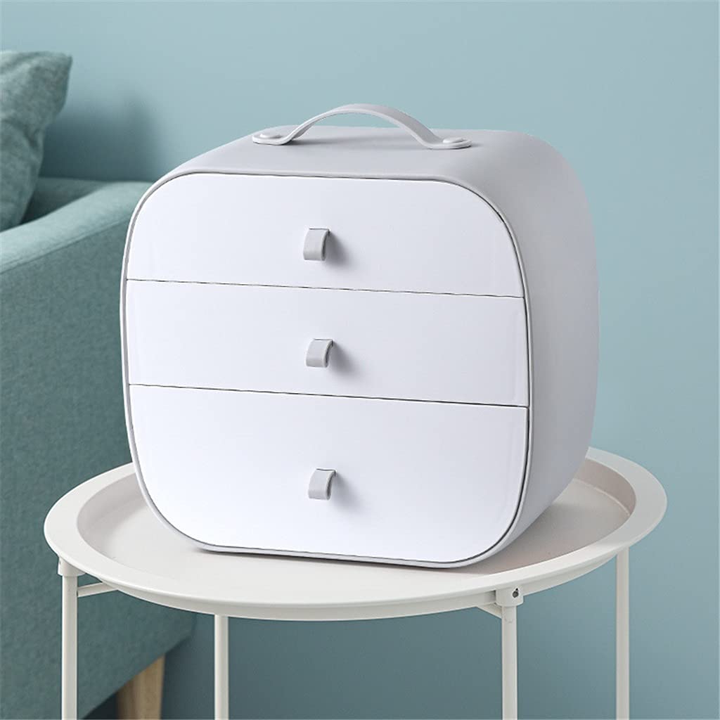 Foldable Underwear Storage Box Drawer Organizer for Socks, Bras & Gloves - Portable Closet Organizer (11.5x7.5x7.5 Inches) - Perfect for Travel, Dorm & Small Space Organization