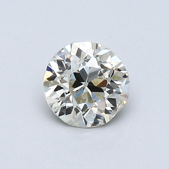 0.54 Carat Old European Cut Diamond - M Color SI2 Clarity - Vintage Engagement Ring, Wedding Jewelry Gift for Her
