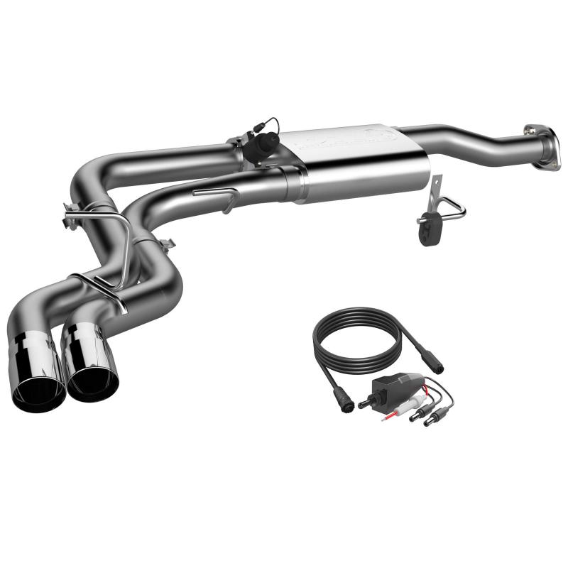 2015-2020 Ford F-150 QTP Screamer Cat-Back Exhaust System - High Performance Stainless Steel Muffler for Enhanced Sound & Power - Perfect for Off-Roading, Racing & Daily Driving